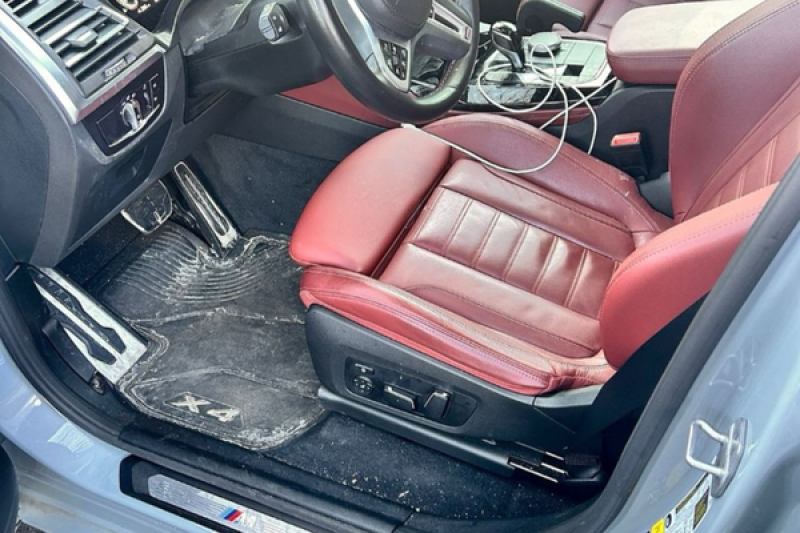 Before Leather Restoration